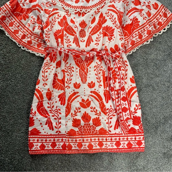 Farm Rio Jungle flow mini dress - Picture 3 of 13